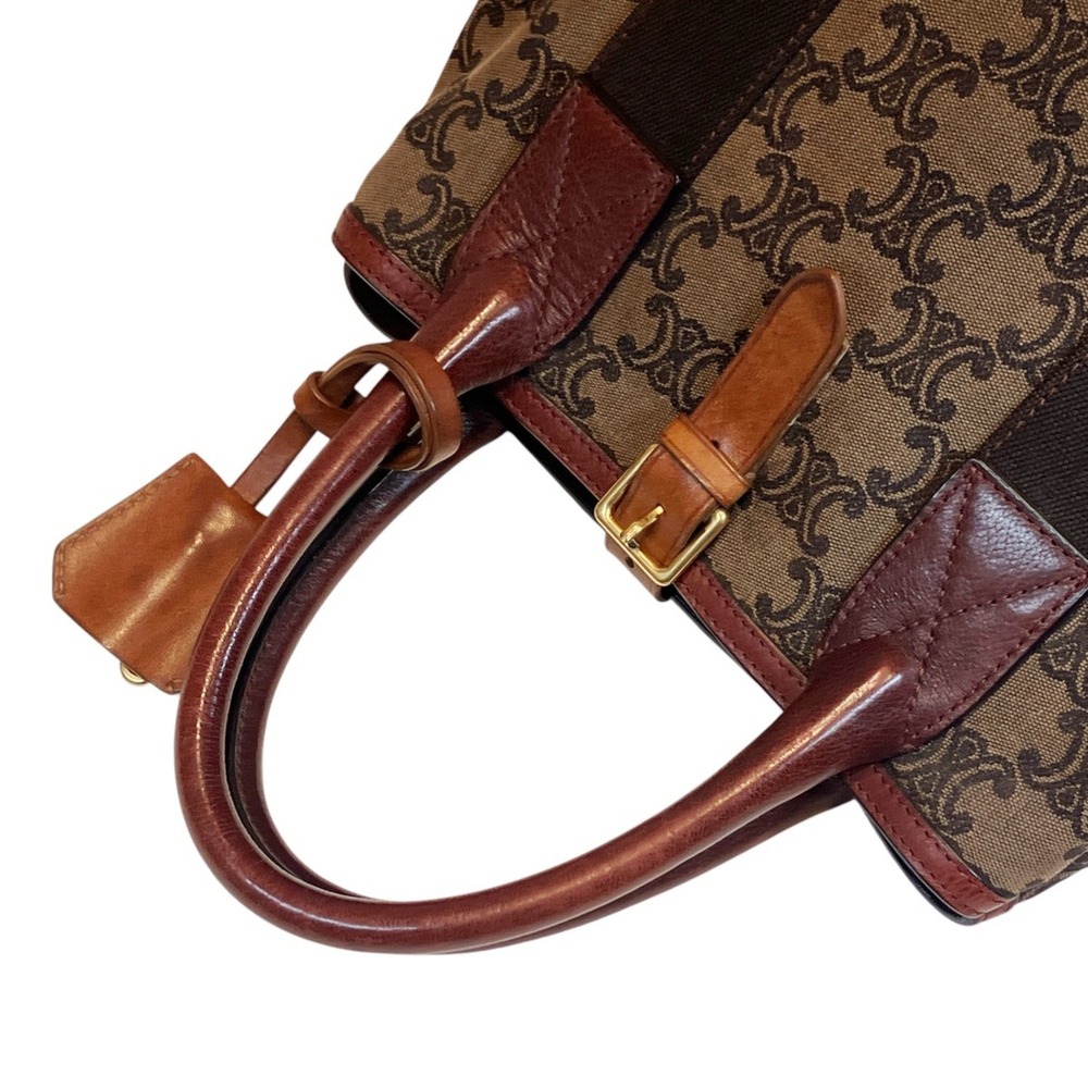Celine Macadam canvas and leather tote bag - Picture 7 of 9